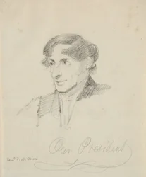 Notre Président, John Tyler, 1842